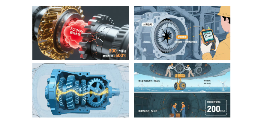 別等停機才重視：風電齒輪箱的 “隱痛”，油液監(jiān)測技術筑牢防線 圖2.png